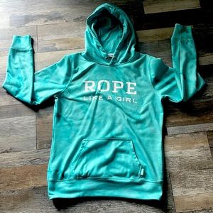 hooey “rope like a girl” hoodie